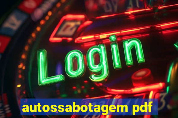 autossabotagem pdf